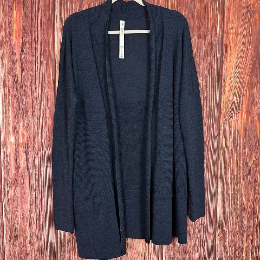 lululemon athletica Navy Blue Cardigan